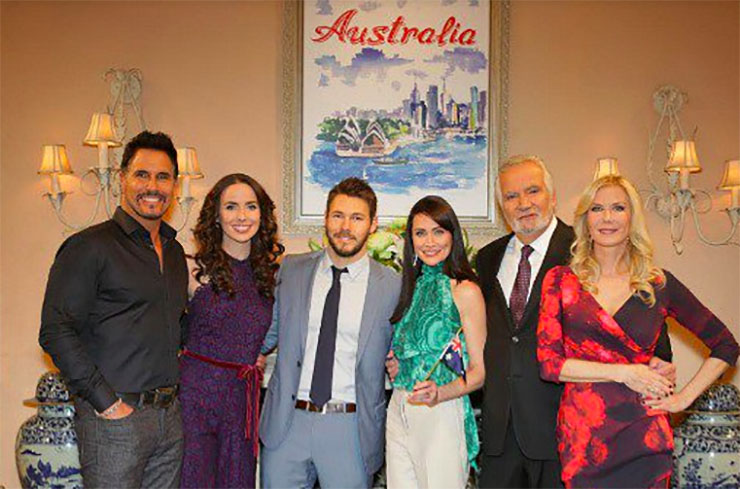 Katherine Kelly Lang Let Twitter Followers in on a B&B Cast Party
